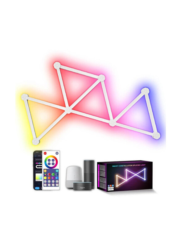 Smart Constellation Splicing Light RGB Phantom Splicing Wall Lights, Multicolour
Smart Constellation Splicing Light RGB Phantom Splicing Wall Lights, Multicolour