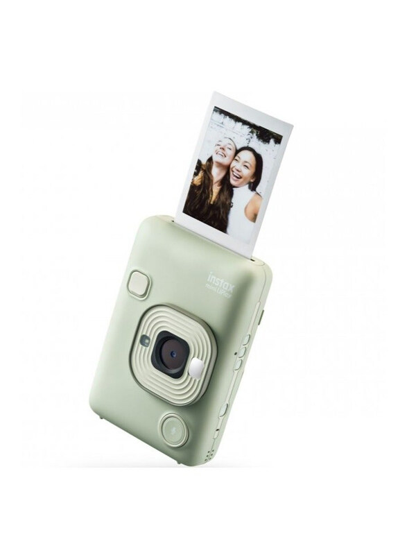 Fujifilm Instax Mini LiPlay 2-in-1 Hybrid Instant Camera with Smartphone Printer, Green
Fujifilm Instax Mini LiPlay 2-in-1 Hybrid Instant Camera with Smartphone Printer, Green