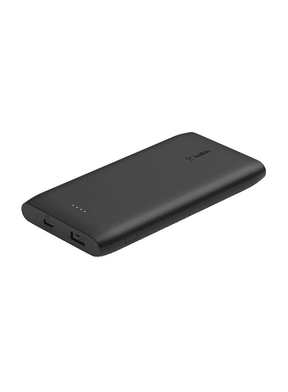 Belkin 10000mAh Wired Fast Charging Power Bank with Lightning & Micro-USB Input, with Flash Light, 18W, Black
Belkin 10000mAh Wired Fast Charging Power Bank with Lightning & Micro-USB Input, with Flash Light, 18W, Black