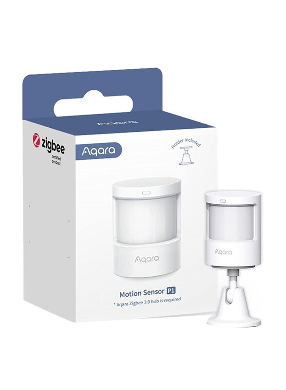 Aqara Adjustable Detection Time Limit P1 Motion Sensor with Zigbee Hub Required, White
Aqara Adjustable Detection Time Limit P1 Motion Sensor with Zigbee Hub Required, White