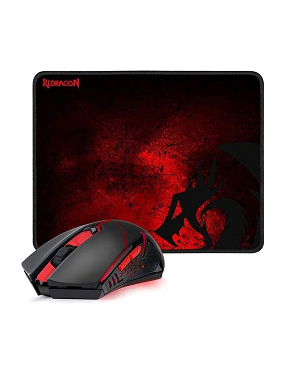 Multiple Redragon Wireless Gaming Mouse & Mouse Pad Combo with LED Backlit & Large Mouse Pad for Windows PC Gamer, M601-WL-BA, Black/Red
Multiple Redragon Wireless Gaming Mouse & Mouse Pad Combo with LED Backlit & Large Mouse Pad for Windows PC Gamer, M601-WL-BA, Black/Red