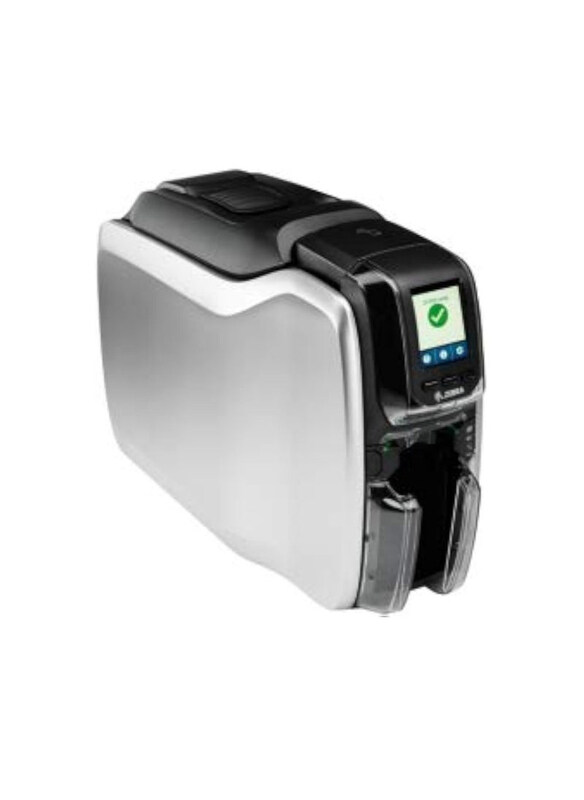 ZEBRA ZC300 Bundle Single Sided 12 dots/mm 300 dpi Display & CardStudio ID Card Printer with USB & Ethernet, Grey/Black
ZEBRA ZC300 Bundle Single Sided 12 dots/mm 300 dpi Display & CardStudio ID Card Printer with USB & Ethernet, Grey/Black