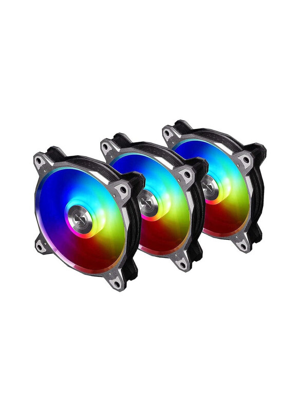 Lian Li Bora Digital Grey 1800Rpm 120mm 5V 5.4W ARGB Cabinet Fan Cooler, 3-Piece, Multicolour
Lian Li Bora Digital Grey 1800Rpm 120mm 5V 5.4W ARGB Cabinet Fan Cooler, 3-Piece, Multicolour