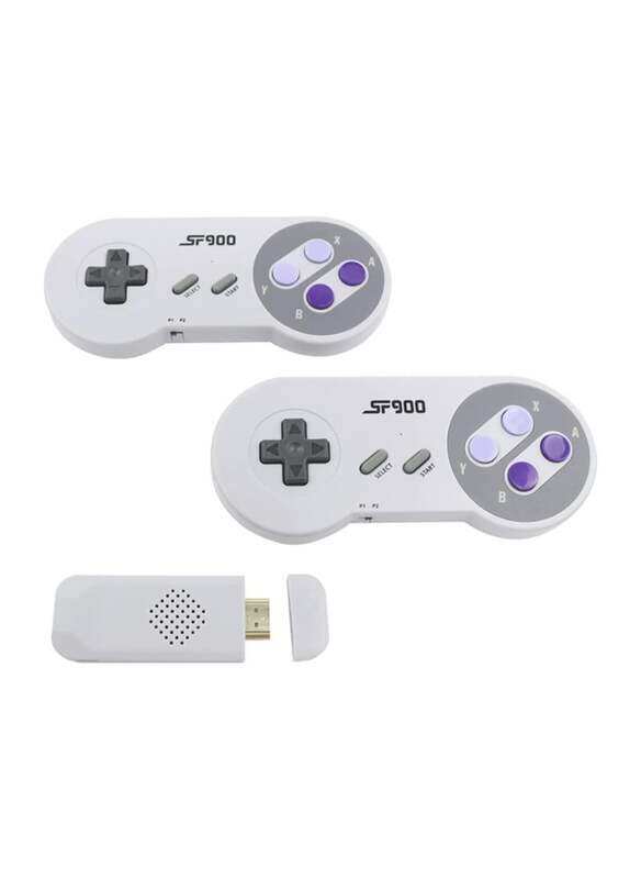 Generic 4K Game Console SF900 Console Game Player 4700 Games Retro Video Game Console, 4GB, White
Generic 4K Game Console SF900 Console Game Player 4700 Games Retro Video Game Console, 4GB, White