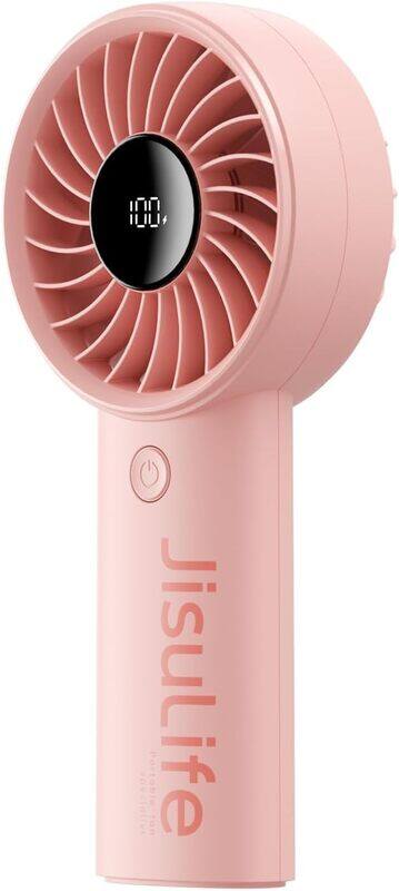 JISULIFE Handheld Fan Life4 Upgraded Portable Fan with Powerful Wind USB Rechargeable Mini Hand Fan with Digital Display 3600mAh Battery 5 Wind Speeds
JISULIFE Handheld Fan Life4 Upgraded Portable Fan with Powerful Wind USB Rechargeable Mini Hand Fan with Digital Display 3600mAh Battery 5 Wind Speeds