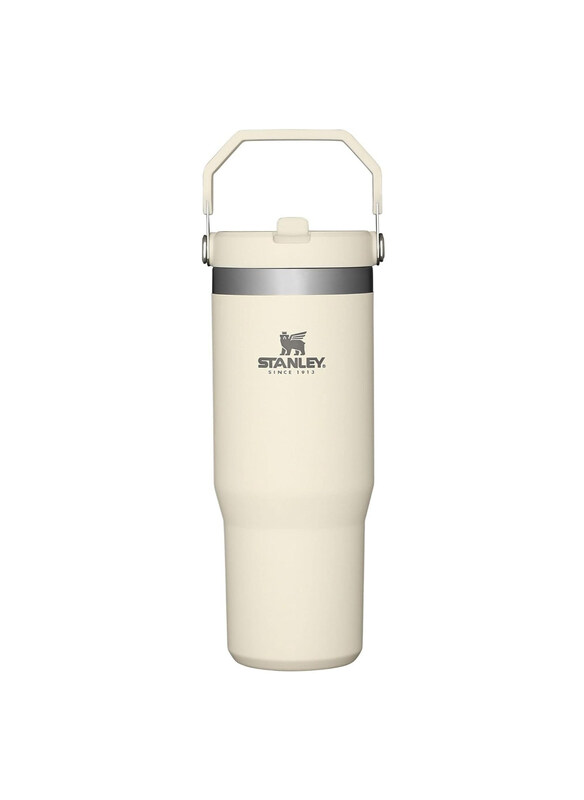 Stanley IceFlow Stainless Steel Tumbler with Straw Vacuum Insulated Water Bottle, Cream
Stanley IceFlow Stainless Steel Tumbler with Straw Vacuum Insulated Water Bottle, Cream