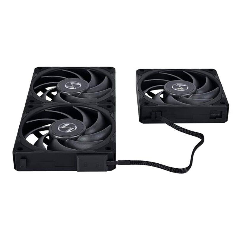 Lian Li PWM 120mm 2600RPM 1pcs with controllerextension cable 28mm thickness Black
Lian Li PWM 120mm 2600RPM 1pcs with controllerextension cable 28mm thickness Black