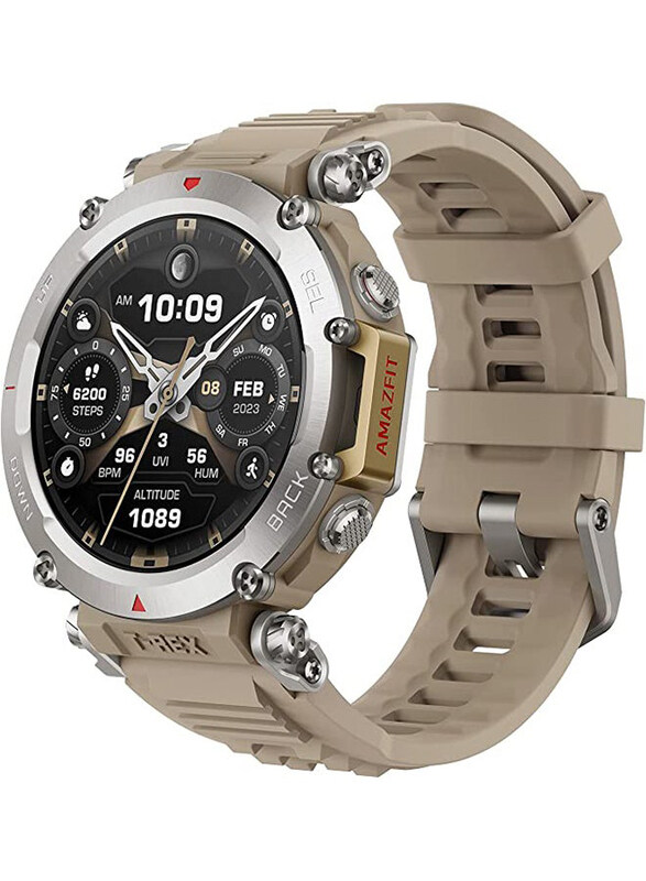 Amazfit T-Rex Ultra 1.39-inch 30m Freediving, Dual-Band GPS & Offline Map Support, Mud-Resistant & 100m Water-Resistant, Military-Grade Outdoor GPS Sp
Amazfit T-Rex Ultra 1.39-inch 30m Freediving, Dual-Band GPS & Offline Map Support, Mud-Resistant & 100m Water-Resistant, Military-Grade Outdoor GPS Sp
