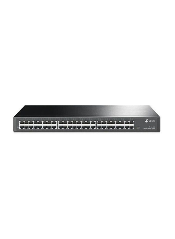 TP-Link 48 Port Unmanaged (Tl-sg1048) Rack Mount Gigabit Ethernet Switch, Black
TP-Link 48 Port Unmanaged (Tl-sg1048) Rack Mount Gigabit Ethernet Switch, Black