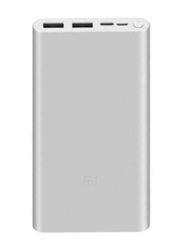 Xiaomi Mi 10000mAh Wired Fast Charging Power Bank with 2 Micro-USB & Type-C Input, PLM09ZM/VXN4273GL, 18W, Silver
Xiaomi Mi 10000mAh Wired Fast Charging Power Bank with 2 Micro-USB & Type-C Input, PLM09ZM/VXN4273GL, 18W, Silver