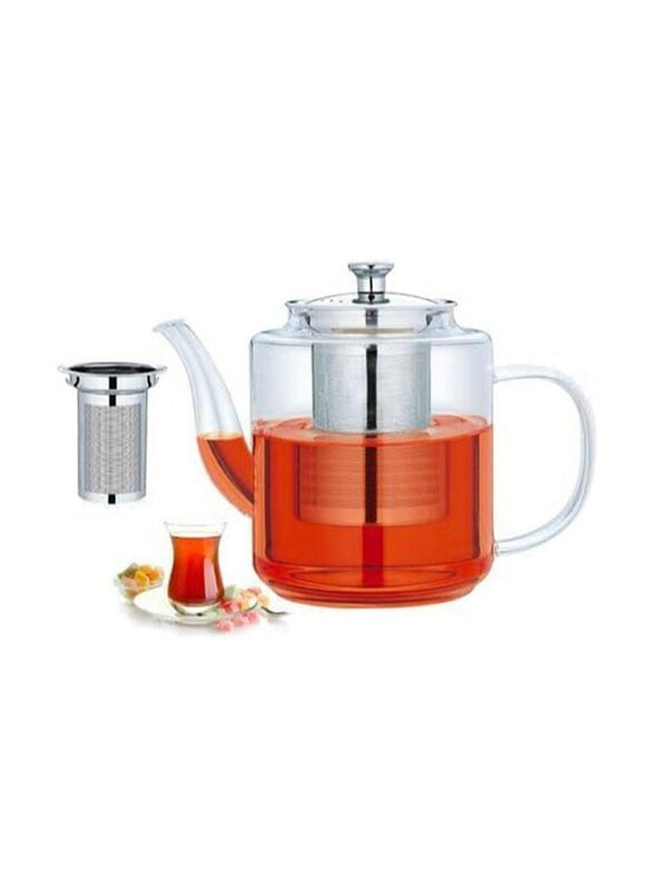 DLC 1.1Ltr Electric Glass Kettle Temperature Controls with Removable Infuser Tea & Coffee Pot, DLC 36113, Clear
DLC 1.1Ltr Electric Glass Kettle Temperature Controls with Removable Infuser Tea & Coffee Pot, DLC 36113, Clear