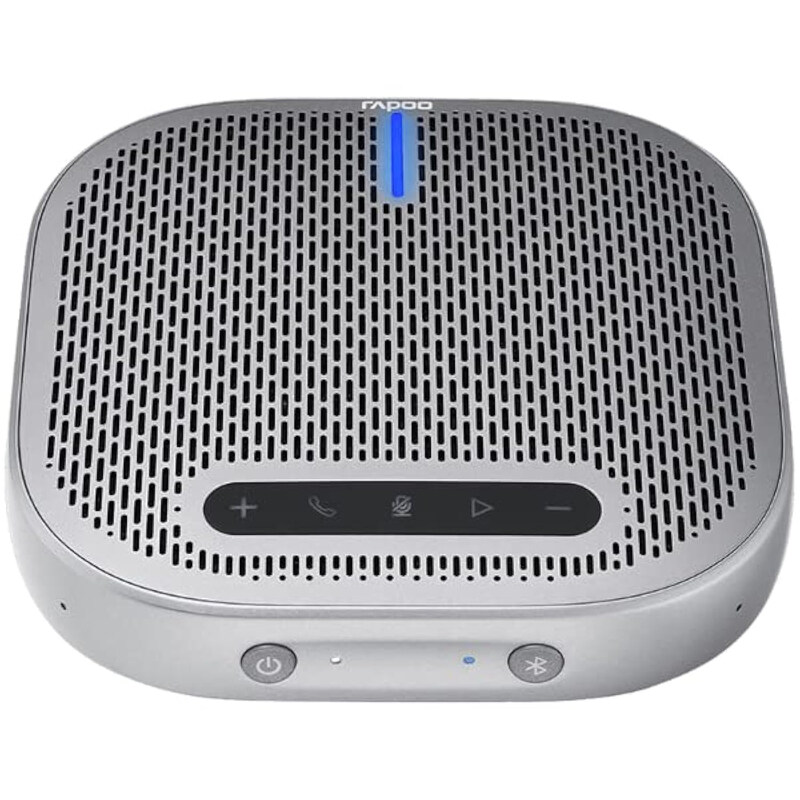 Rapoo CM500 Bluetooth Omnidirectional Speakerphone 360 Voice Pickup 4 Microphone Array-24 Hours Call Time with Noise Reduction & Automatic Gain & Echo
Rapoo CM500 Bluetooth Omnidirectional Speakerphone 360 Voice Pickup 4 Microphone Array-24 Hours Call Time with Noise Reduction & Automatic Gain & Echo