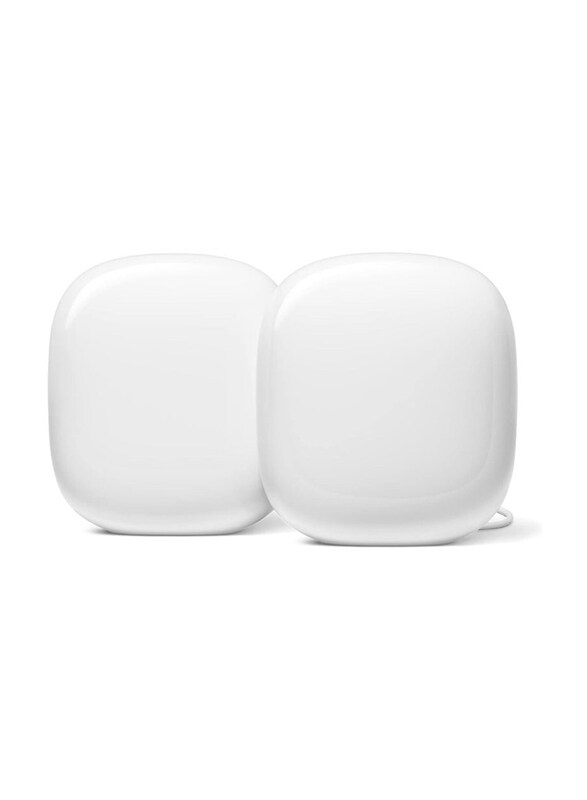 Google Nest WiFi Pro-6E Reliable Home Wi-Fi System with Fast Speed and Whole Home Coverage Mesh Router, 2 Pieces, Snow White
Google Nest WiFi Pro-6E Reliable Home Wi-Fi System with Fast Speed and Whole Home Coverage Mesh Router, 2 Pieces, Snow White
