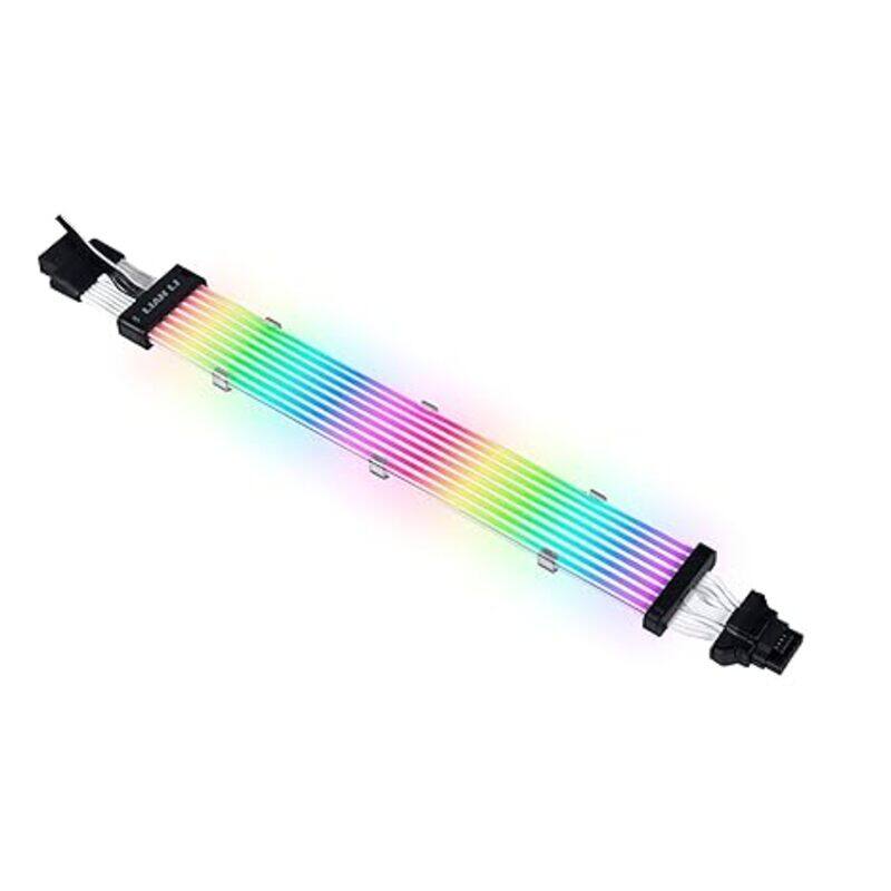 Lian Li Strimer Plus V2 12VHPWR 124 To 38 Pin 8 Light Guides ARGB Extension Cable
Lian Li Strimer Plus V2 12VHPWR 124 To 38 Pin 8 Light Guides ARGB Extension Cable