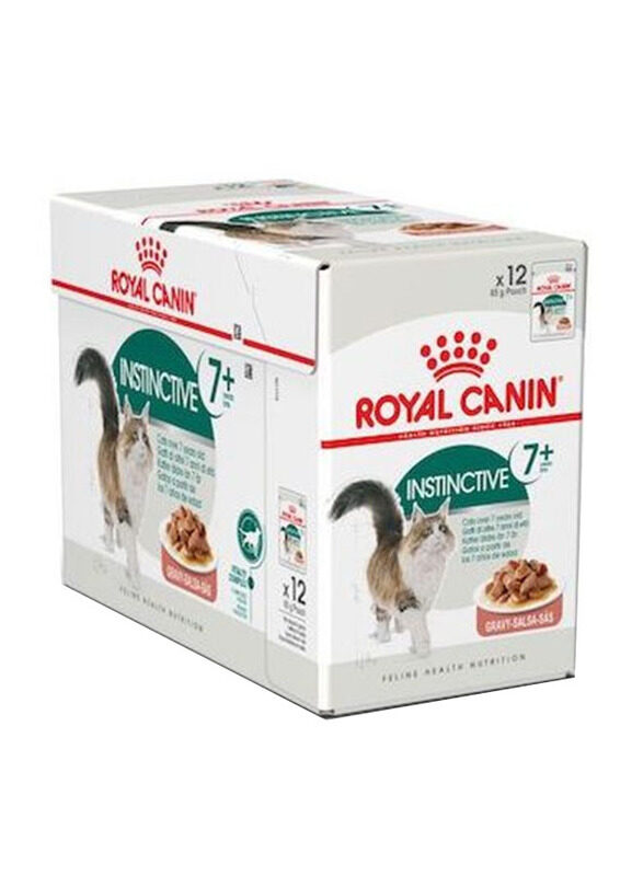 Royal Canin Feline Health Nutrition Instinctive Adultgravy Wet Cat Food, 12 x 85g
Royal Canin Feline Health Nutrition Instinctive Adultgravy Wet Cat Food, 12 x 85g