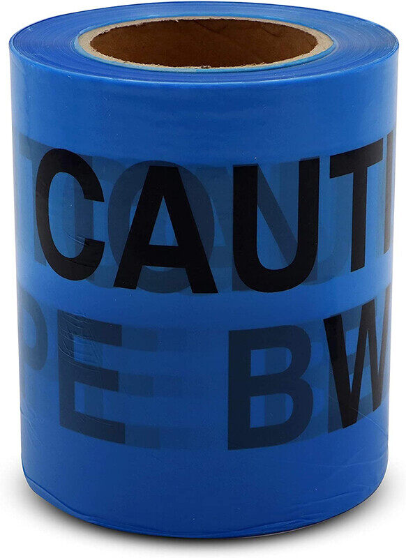 Generic PVC Caution Tape - Water Pipe Below - Blue, 150 mm x 200 m
Generic PVC Caution Tape - Water Pipe Below - Blue, 150 mm x 200 m