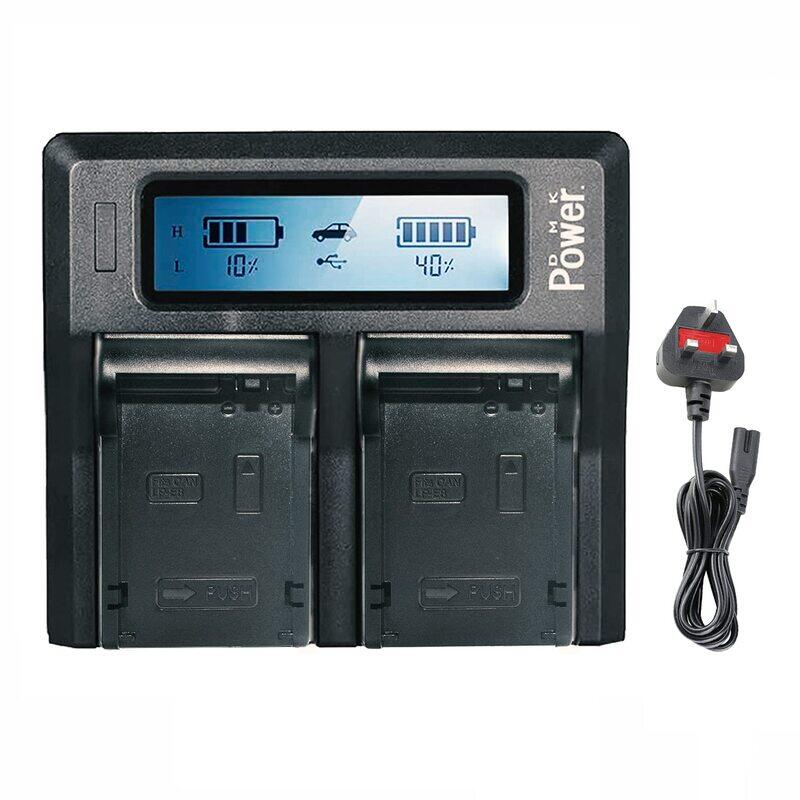 DMK Power LP-E8 DC-01 Digital LCD Dual Battery Charger for Canon EOS Rebel DSLR Digital Cameras, Black
DMK Power LP-E8 DC-01 Digital LCD Dual Battery Charger for Canon EOS Rebel DSLR Digital Cameras, Black