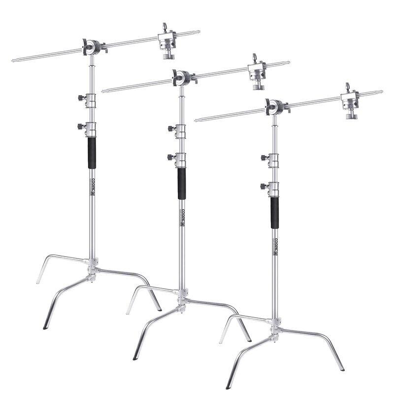 Not Applicable Coopic 3-Piece Stainless Steel C Stand with Holding Arm & Grip Head for Video Reflector Monolight Photography, Silver
Not Applicable Coopic 3-Piece Stainless Steel C Stand with Holding Arm & Grip Head for Video Reflector Monolight Photography, Silver