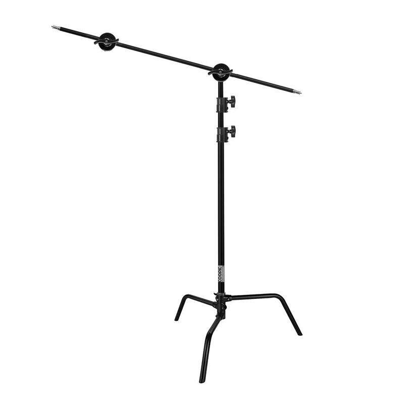 Generic Coopic Hollywood 10 feet 3M Adjustable C Stand with 1M Holding Arm with 2 Piece Grip Head for Video Reflector Monolight & Other Photographic Equipment
Generic Coopic Hollywood 10 feet 3M Adjustable C Stand with 1M Holding Arm with 2 Piece Grip Head for Video Reflector Monolight & Other Photographic Equipment