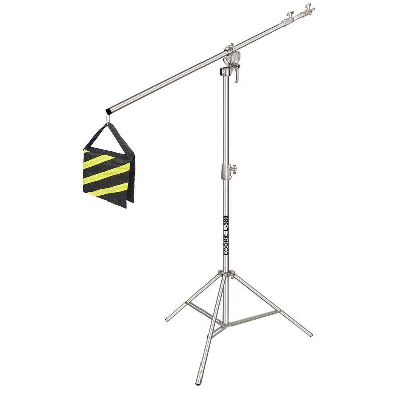 Generic Coopic L380 Stainless Steel Photo Studio Two way Light Stand, Silver
Generic Coopic L380 Stainless Steel Photo Studio Two way Light Stand, Silver