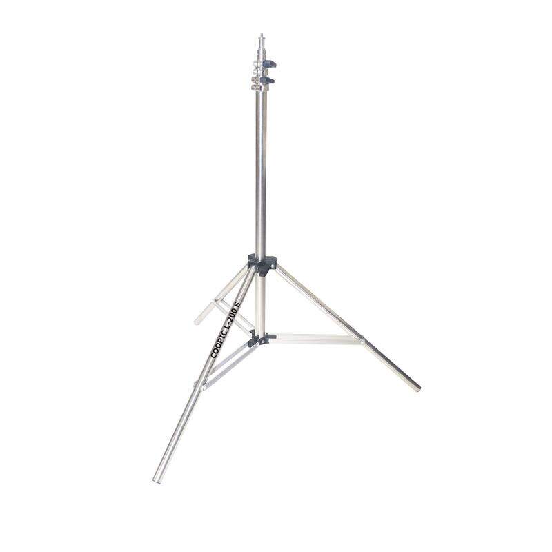 Unspecified Coopic L-200S Stainless Steel with Black Plastic Light Stand & Universal Adapter for Studio Softbox, Grey
Unspecified Coopic L-200S Stainless Steel with Black Plastic Light Stand & Universal Adapter for Studio Softbox, Grey