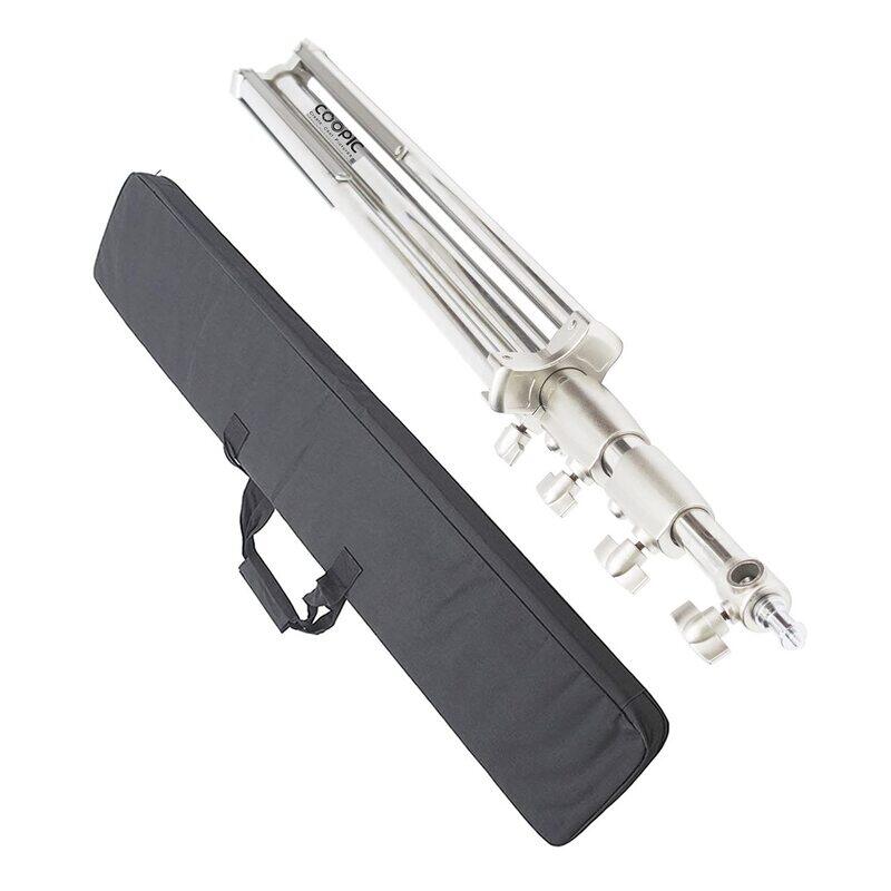 Unspecified Coopic Stainless Steel Light Stand with Universal Adapter and Caring Bag for Studio Softbox, Silver/Black
Unspecified Coopic Stainless Steel Light Stand with Universal Adapter and Caring Bag for Studio Softbox, Silver/Black