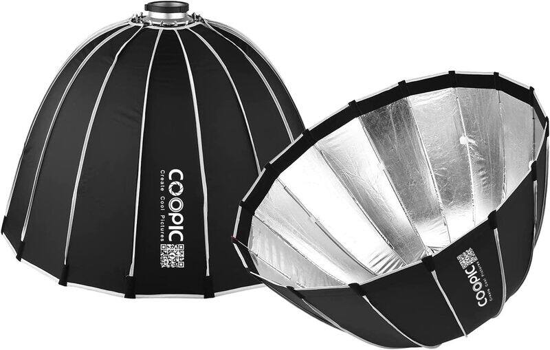 Generic Coopic CS-90 Large Portable Professional Deep Softbox with Carrying Bag, Pack of 2, Black
Generic Coopic CS-90 Large Portable Professional Deep Softbox with Carrying Bag, Pack of 2, Black