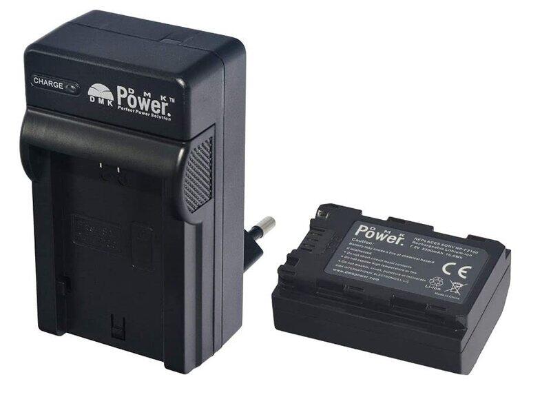 DMK Power NP-FZ100 Battery & TC600E Travel Charger Compatible with Sony Digital Camera, Black
DMK Power NP-FZ100 Battery & TC600E Travel Charger Compatible with Sony Digital Camera, Black