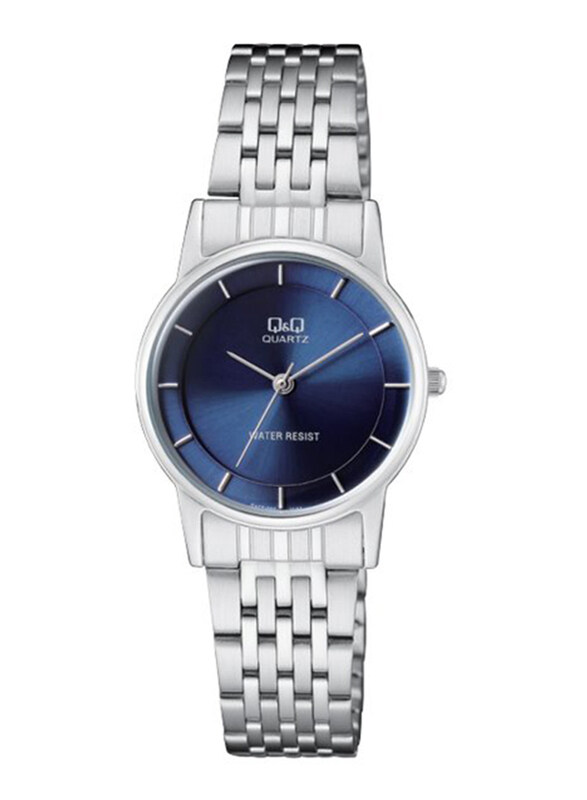 Q&Q Analog Watch for Women with Metal Band, Water Resistant, QA57J202Y, Silver-Blue
Q&Q Analog Watch for Women with Metal Band, Water Resistant, QA57J202Y, Silver-Blue