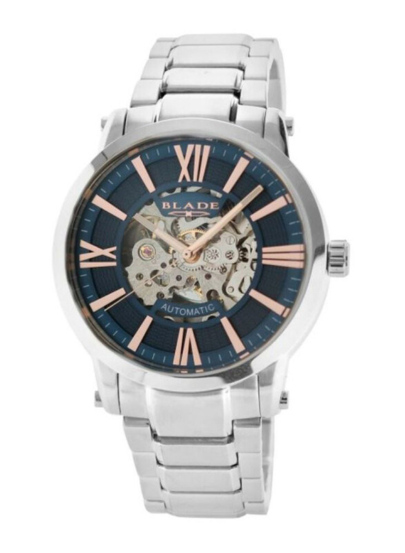 Blade Volare Analog Watch for Men with Stainless Steel Band, 3591G2SBS, Silver-Blue
Blade Volare Analog Watch for Men with Stainless Steel Band, 3591G2SBS, Silver-Blue