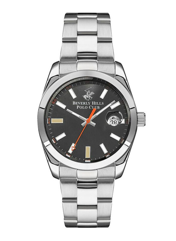 Polo Beverlly Hills Beverly Hills Polo Club Analog Watch for Men with Stainless Steel Band, BP3288X.350, Silver/Black
Polo Beverlly Hills Beverly Hills Polo Club Analog Watch for Men with Stainless Steel Band, BP3288X.350, Silver/Black