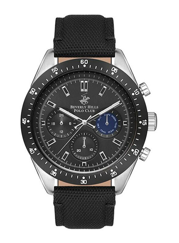 Polo Beverlly Hills Beverly Hills Polo Club Multi Function Analog Watch for Men with Silicone Band, Water Resistant & Chronograph, Bp3359x.351, Black
Polo Beverlly Hills Beverly Hills Polo Club Multi Function Analog Watch for Men with Silicone Band, Water Resistant & Chronograph, Bp3359x.351, Black