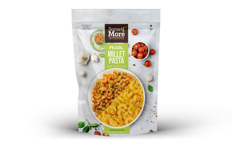 Some More Pearl Millet Pasta, High Protein and delicious Delight for Healthy Eating, No added MSG, No Maida and Packed with nutrition, Ideal for Vegan
Some More Pearl Millet Pasta, High Protein and delicious Delight for Healthy Eating, No added MSG, No Maida and Packed with nutrition, Ideal for Vegan