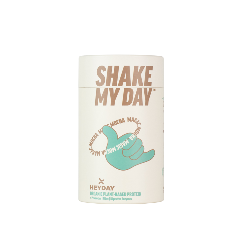 Heyday Shake My Day Natural Plant-Based Organic Protein Powder (800g) Mocha Flavor 100% Vegan Probiotics & Nutrient-Rich Formula ,Muscle Support & R
Heyday Shake My Day Natural Plant-Based Organic Protein Powder (800g) Mocha Flavor 100% Vegan Probiotics & Nutrient-Rich Formula ,Muscle Support & R