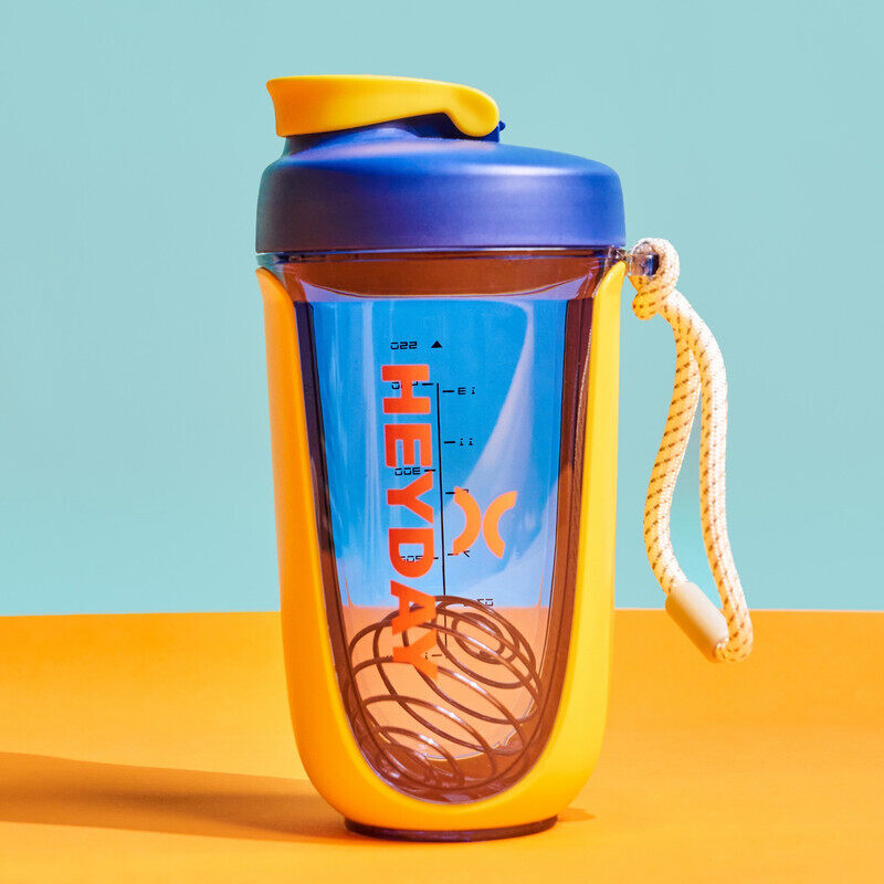 Heyday Shake My Day Shaker Bottle with Tritan BPA-Free Plastic, Odor-Resistant & Dishwasher Safe with Stainless Steel Blender Ball- Ideal for Gym, Exe
Heyday Shake My Day Shaker Bottle with Tritan BPA-Free Plastic, Odor-Resistant & Dishwasher Safe with Stainless Steel Blender Ball- Ideal for Gym, Exe