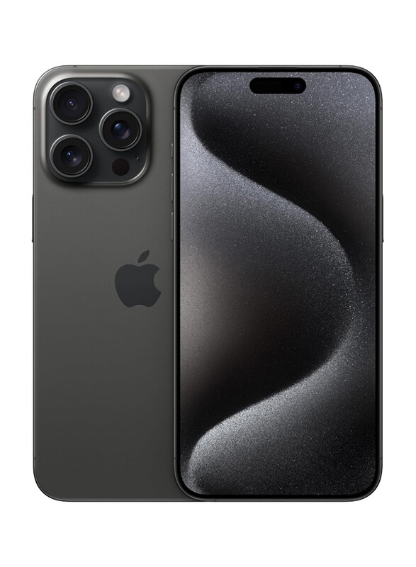 Apple iPhone 15 Pro Max 512GB Black Titanium, Without FaceTime, 8GB RAM, 5G, Single Sim Smartphone, UAE Version
Apple iPhone 15 Pro Max 512GB Black Titanium, Without FaceTime, 8GB RAM, 5G, Single Sim Smartphone, UAE Version