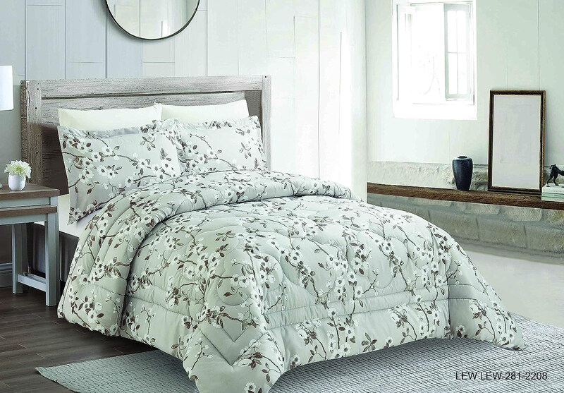 Elite Home 4-Piece Ultrasoft Microfiber Comforter Set, 1 Comforter + 1 Pillow Covers + 1 Pillow shams + 1 Fitted Sheet, Double, Off White
Elite Home 4-Piece Ultrasoft Microfiber Comforter Set, 1 Comforter + 1 Pillow Covers + 1 Pillow shams + 1 Fitted Sheet, Double, Off White