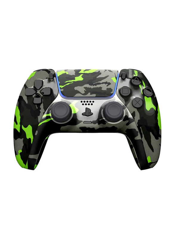 Merlin Craft Customized Dual Sense Gaming Controller for PlayStation PS5, Camouflage Neon Green
Merlin Craft Customized Dual Sense Gaming Controller for PlayStation PS5, Camouflage Neon Green