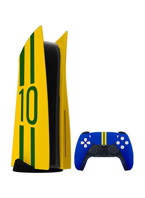Merlin Craft PlayStation PS5 Customized Gaming Console, With 1 Controllers, International Disc Version, Brazil Green
Merlin Craft PlayStation PS5 Customized Gaming Console, With 1 Controllers, International Disc Version, Brazil Green