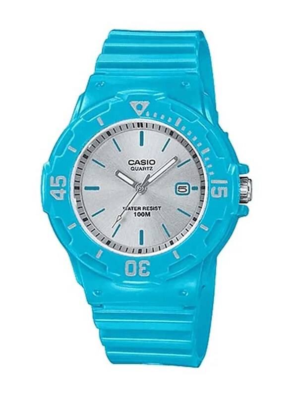 Casio Analog Watch for Women with Resin Band, Water Resistant, LRW-200H-2E3VDF, Blue-Silver
Casio Analog Watch for Women with Resin Band, Water Resistant, LRW-200H-2E3VDF, Blue-Silver