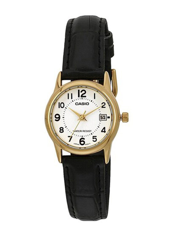 Casio Analog Wrist Watch for Women with Leather Band, Water Resistant, LTP-V002GL-7BUDF, Brown-White
Casio Analog Wrist Watch for Women with Leather Band, Water Resistant, LTP-V002GL-7BUDF, Brown-White