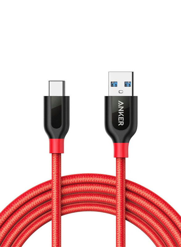 Anker 1-Meter PowerLine+ II USB C Connector, Fast Charging USB A Male to USB C for Smartphones, Red/Black
Anker 1-Meter PowerLine+ II USB C Connector, Fast Charging USB A Male to USB C for Smartphones, Red/Black