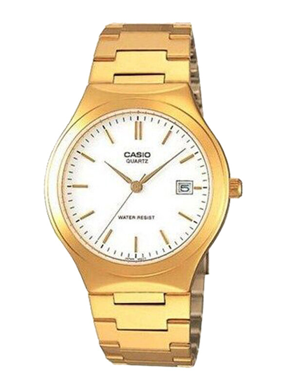 Casio Quartz Analog Watch for Men with Stainless Steel Band, MTP-1170N-9ARDF, Gold-White
Casio Quartz Analog Watch for Men with Stainless Steel Band, MTP-1170N-9ARDF, Gold-White