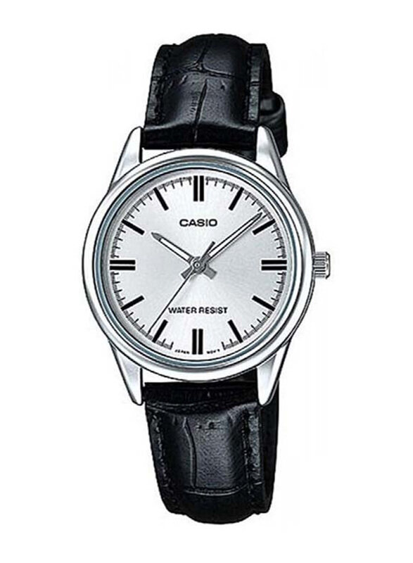 Casio Dress Analog Watch for Women with Leather, Water Resistant, LTP-V005L-7AUDF, White-Black
Casio Dress Analog Watch for Women with Leather, Water Resistant, LTP-V005L-7AUDF, White-Black