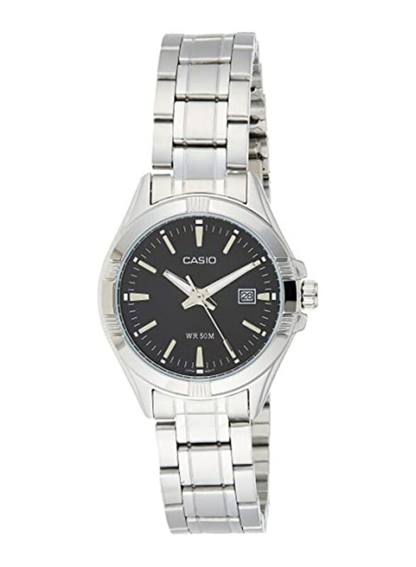 Casio Analog Watch for Women with Stainless Steel Band, Water Resistant, LTP-1308D-1A, Silver-Black
Casio Analog Watch for Women with Stainless Steel Band, Water Resistant, LTP-1308D-1A, Silver-Black