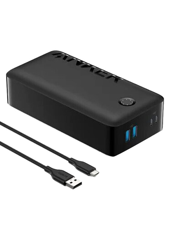 Anker 40000mAh 347 Portable Charger PowerCore with USB-C High-Speed Charging for iPhone 13/Pro/Pro Max/mini, Samsung Galaxy/iPad/AirPods, Black
Anker 40000mAh 347 Portable Charger PowerCore with USB-C High-Speed Charging for iPhone 13/Pro/Pro Max/mini, Samsung Galaxy/iPad/AirPods, Black