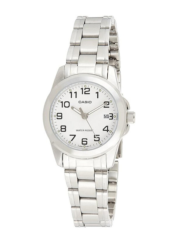 Casio Analog Watch for Men with Stainless Steel Band, Water Resistant, LTP-1215A-7B2DF, Silver-White
Casio Analog Watch for Men with Stainless Steel Band, Water Resistant, LTP-1215A-7B2DF, Silver-White