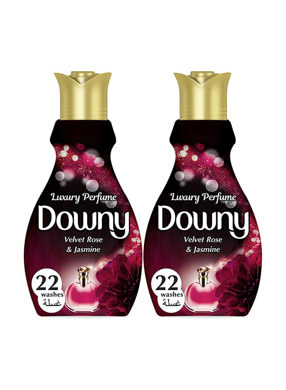 Downy Feel Elegant Concentrate Velvet Rose & Jasmine Fabric Softener, 2 x 880ml
Downy Feel Elegant Concentrate Velvet Rose & Jasmine Fabric Softener, 2 x 880ml