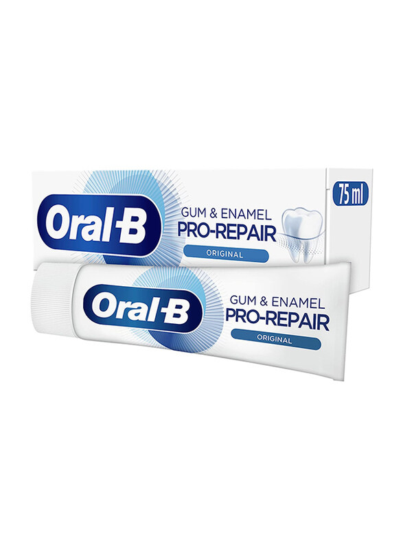 Oral B Gum & Enamel Pro-Repair Protection for Sensitive Teeth Toothpaste, 75ml
Oral B Gum & Enamel Pro-Repair Protection for Sensitive Teeth Toothpaste, 75ml