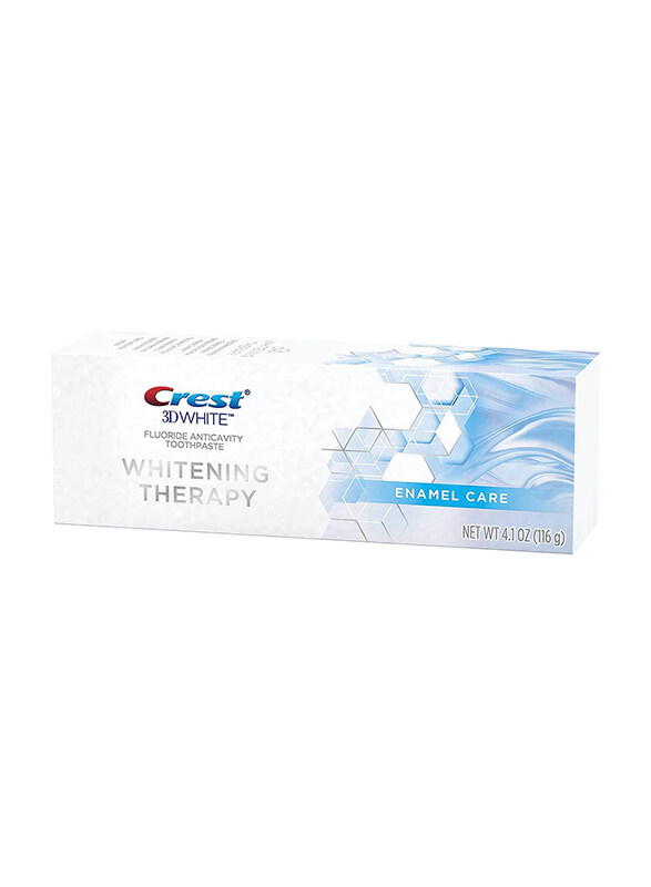 Crest 3D White Fluoride Anticavity Toothpaste Whitening Therapy Enamel Care, 116gm
Crest 3D White Fluoride Anticavity Toothpaste Whitening Therapy Enamel Care, 116gm
